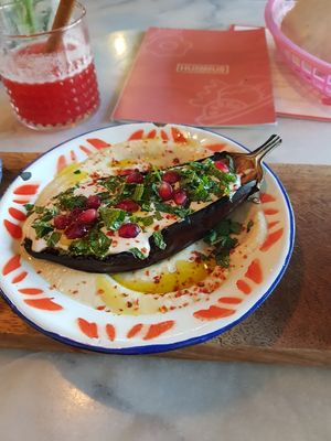 Really tasty 😋🌱 at Hummus in Delft