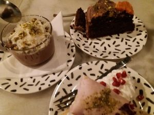 Desserts at Hummus in Delft