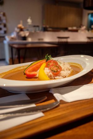 Vegan curry at En-Kitchen in Nagoya