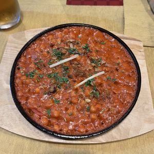 Chana masala  at Salaam Namaste in Ostrava