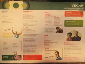 Vegan Menu at Lounges - Nautico Lounge in Weymouth