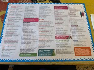 Menu - Front at Lounges - Nautico Lounge in Weymouth