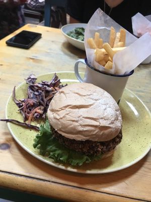 Vegan Jackfruit Burger at Lounges - Nautico Lounge in Weymouth