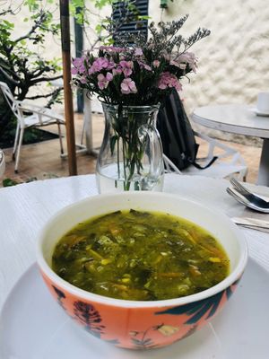 Sopa de verduras   at Cardamomo in Bogota