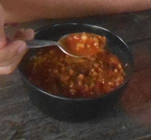 The Book Cafe - veggie chili at The Book Cafe in Phuket