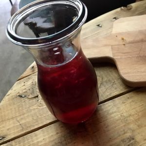 fruit tea at Hommage in Cologne