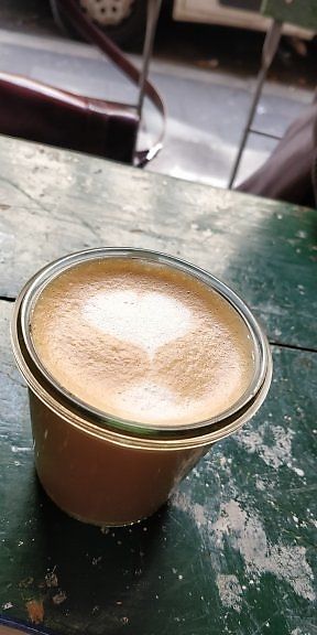 Latte at Hommage in Cologne