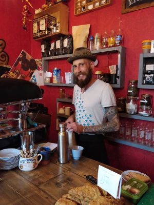 friendly staff at BearKat Bistro in Bridport