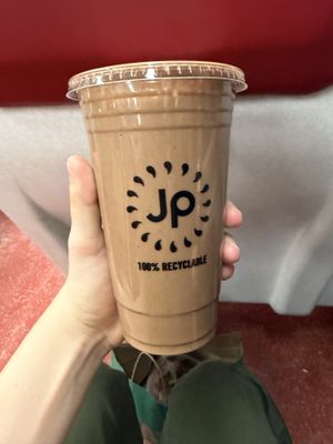 PB Chocolate protein smoothie  at Juice Press - Grand Central Terminal in New York City