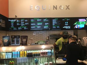 Front counter. at Juice Press - Equinox Columbus Circle in New York City