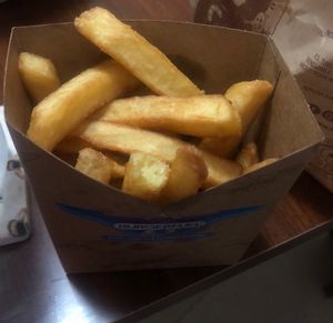 Spud fries   at BurgerFuel  in Abu Dhabi
