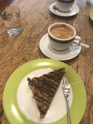 Nussecke at Cafe Miteinander in Murnau