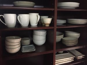 Veg only kitchen and utensils at Maneki Machiya in Kyoto