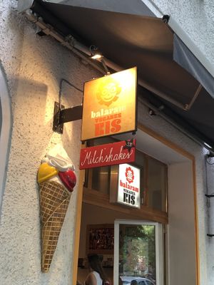 Shop front  at Balaram Eis in Berlin