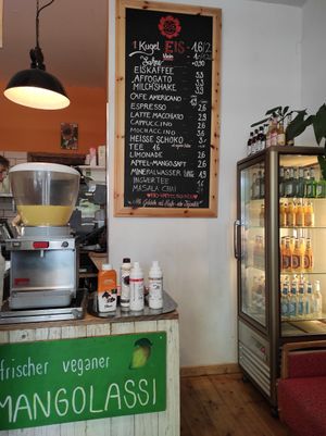 Karte at Balaram Eis in Berlin