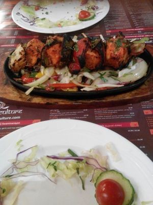 Tofu sizzler. at Curry Culture in Stockport