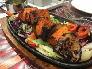 the nicest tofu dish at Curry Culture in Stockport