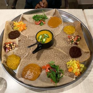 Beyaynetu at Injera House  in Mirrabooka