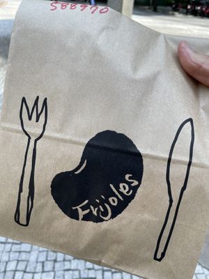 paper bag  at Frijoles - Otemachi in Tokyo