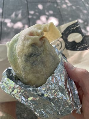 vegan burrito   at Frijoles - Otemachi in Tokyo