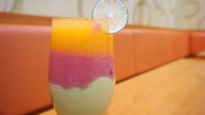 Triple Harmony at Grassland Vegetarian Restaurant in Jakarta