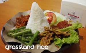 Grassland Rice at Grassland Vegetarian Restaurant in Jakarta