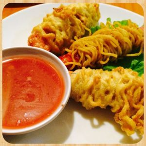 Soziz Rolls at Grassland Vegetarian Restaurant in Jakarta