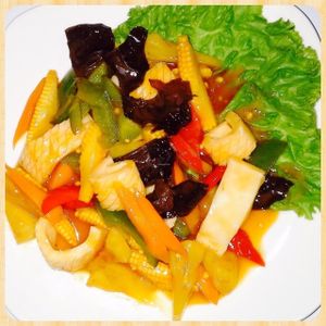 Thiamson Rainbow at Grassland Vegetarian Restaurant in Jakarta