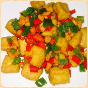 Thewfu Spicy at Grassland Vegetarian Restaurant in Jakarta