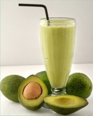 Avocado Juice at Grassland Vegetarian Restaurant in Jakarta
