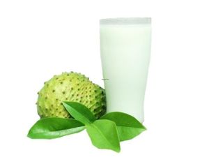 Soursop Juice at Grassland Vegetarian Restaurant in Jakarta