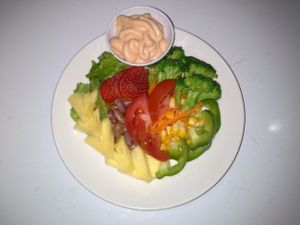 Salad Grassland at Grassland Vegetarian Restaurant in Jakarta