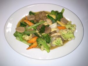 Capcay Random at Grassland Vegetarian Restaurant in Jakarta