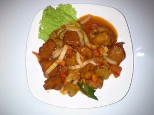 Casual Rica Rica at Grassland Vegetarian Restaurant in Jakarta