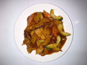 Fortune Grass at Grassland Vegetarian Restaurant in Jakarta