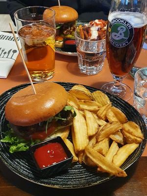 Artichoke burger from Kerubi's new vegan menu at Kerubi in Joensuu