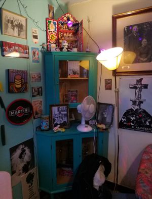 Decoration at Cafe Jesusbaren in Malmo