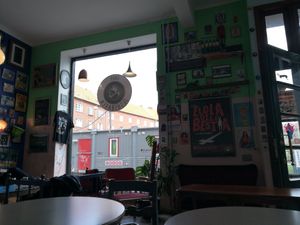 Wall at Cafe Jesusbaren in Malmo