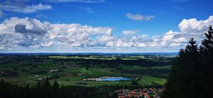 The view at Huendeleskopfhuette in Pfronten-kappel