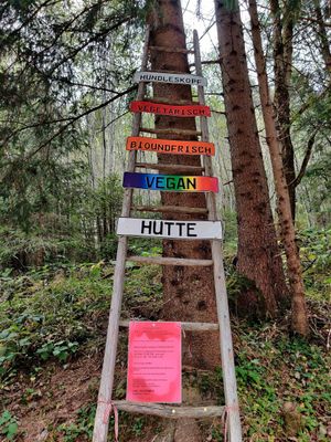  at Huendeleskopfhuette in Pfronten-kappel