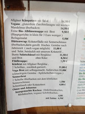  at Huendeleskopfhuette in Pfronten-kappel