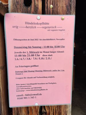  at Huendeleskopfhuette in Pfronten-kappel