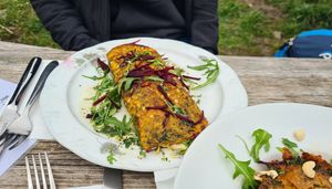 Hüttenwrap at Huendeleskopfhuette in Pfronten-kappel