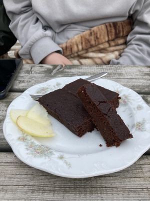 Schokokuchen  at Huendeleskopfhuette in Pfronten-kappel