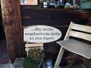 The first vegetarian cottage in the Alps at Huendeleskopfhuette in Pfronten-kappel