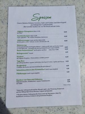  at Huendeleskopfhuette in Pfronten-kappel