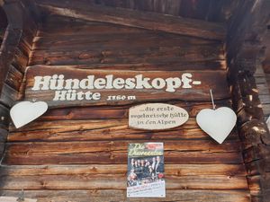 Schön hier at Huendeleskopfhuette in Pfronten-kappel