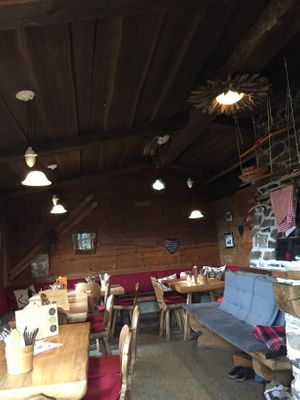 Inside  at Huendeleskopfhuette in Pfronten-kappel