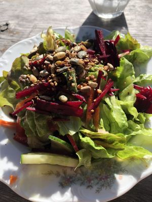 Beilagen Salat  at Huendeleskopfhuette in Pfronten-kappel