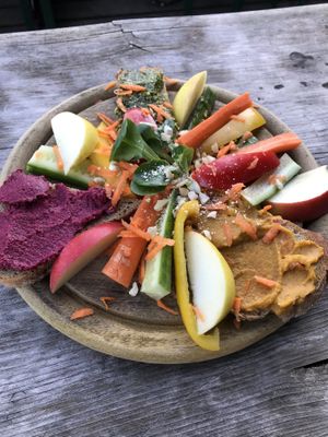 Vega brot yummi! :) at Huendeleskopfhuette in Pfronten-kappel